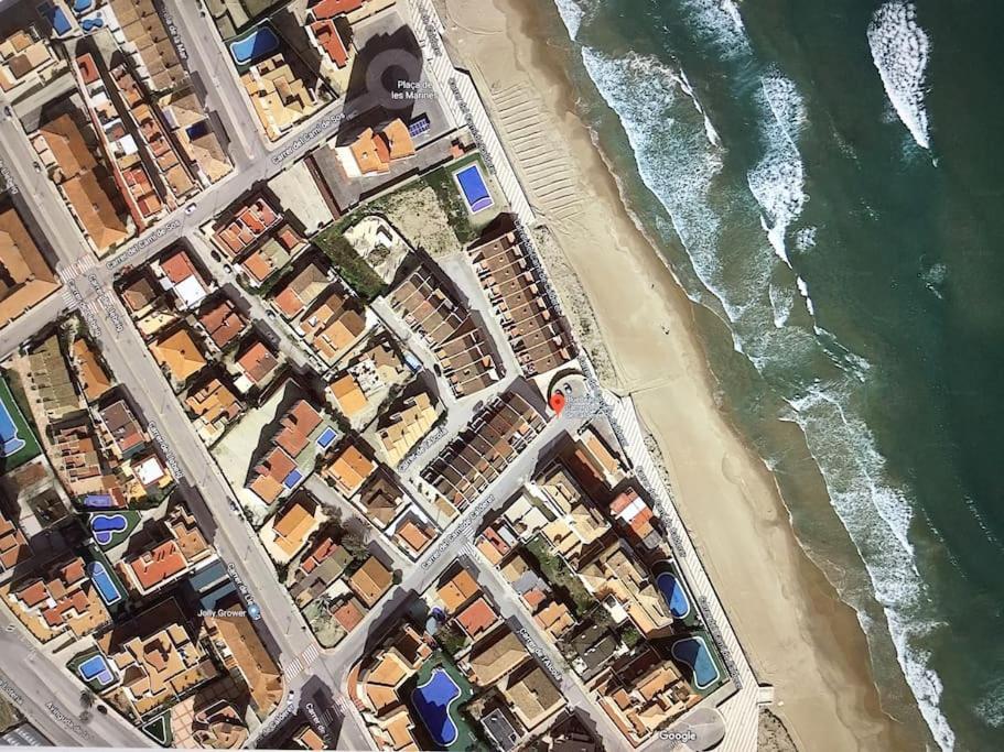 Beachfront House, Valencia, Wifi, Paddle Surf Board, Incredible Views ซูเอกา ภายนอก รูปภาพ